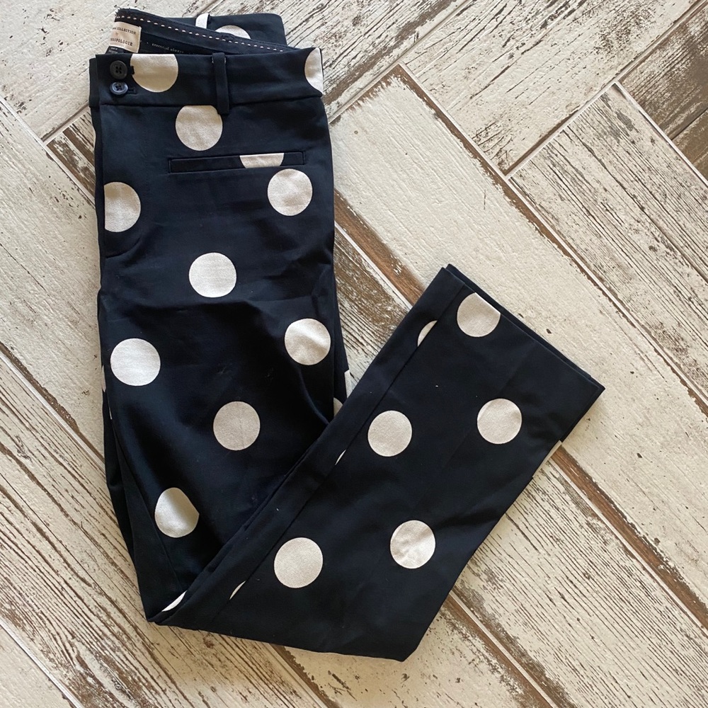 Polka dot pants from ANTHROPOLOGIE, like NEW⚫️⚪️⚫️